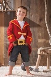 Haba Captain Charlie Jacket and Belt, my little green shop, vancouver, bc, canada, safe, pirate costume, kids store, online store, non-toxic, halloween costume, toy food, kids, downtown Vancouver, toy store, HABA, kids costumes, boys, pirate jacket, HABA