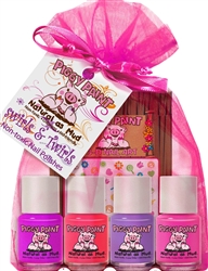 Piggy Paint Swirls and Twirls gift set, my little green shop, vancouver, bc, downtown vancouver, nail polish, safe, non-toxic, made in the USA, safe nail polish, online store, kids store, Yaletown, Piggy Paint, polish gift sets