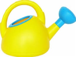 Hape Watering Can, eco-friendly, PBA-free,no phthalates, vancouver, bc,my little green shop, west end, play,sand box,toys, downtown vancouver, online,online store, Canada, kids, toy store, safe, non-toxic, beach toys,toy watering can, Hape, yellow