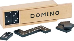 Goki Domino 28 pieces, Vancouver, my little green shop, online, BC, Canada, downtown Vancouver, kids games, dominoes, domino games, kids store, online store, games, downtown, kids store, educational toy, eco-friendly, goki, wood, wooden games, classic