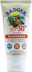 Badger  SPF 30 Baby Sunscreen, my little green shop, downtown vancouver, online baby store, canada, eco-friendly, safe for kids, babies, non-toxic, natural, safe sun screen, sun protection for babies, safe, effective, gentle, non-nano, natural zinc oxide