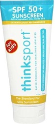 ThinkSport Kids SPF 50 Sunscreen, my little green shop, downtown vancouver, online, baby store, canada, eco-friendly, safe, kids, babies, non-toxic, natural, sun screen, sun protection, effective, sunscreen, non-nano, EWG Rating, bc, west end, Yaletown,