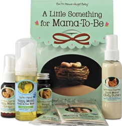 Earth Mama Angel Baby A Little Something for Mama-to-be,  my little green shop, vancouver, bc, canada, organic ingredients, online store,  pregnancy, bundle, gift, belly butter, body oil mardowntown vancouver, wash, safe, natural, baby shower gift