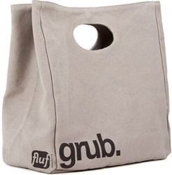 Fluf Large Lunch Bags, my little green shop, vancouver, eco-friendly, online store, grub, school lunch bag, kids, downtown Vancouver, downtown, lunch bag, bc, canada, lead-free, non-toxic, Phthalate free,lunch sack, organic cotton, certified organic, fluf