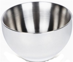 ONYX Stainless Steel Large Bowl, my little green shop, vancouver, eco-friendly, steel bowl. online, 18/8 grade stainless steel, food, bc, canada, safe, non-toxic, 100% recyclable, baby store, downtown vancouver, kitchen store, food bowl, desert bowl, onyx