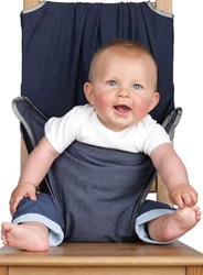 Totseat Travel Highchair, my little green shop, vancouver, eco-friendly, online, convenient, downtown Vancouver, Yaletown, bc, canada, BPA-free, 100% recyclable, safe, non-toxic, Oeko-Tex approved fabric, online store, travel highchair