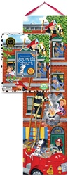 Eeboo Firemen Growth Chart, baby gift, shower gift, newborn,  my little green shop, vancouver, bc canada, growth chart, fun, colourful, eco-friendly, keepsake box, sturdy, laminated growth chart, downtown vancouver, baby store, kids store, gift