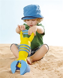 Hape Yellow Grabber, eco-friendly, environmentally friendly, PBA-free, no phthalates, vancouver, bc,my little green shop, west end, play, sand box, toys, downtown vancouver, online,online store, Canada, kids, toy store, safe, non-toxic, beach toys,grabber