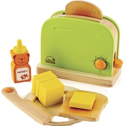 Hape Pop-Up Toaster, toy store, kid store, gift,  toddler, imaginative, fun, eco-friendly, sustaniable, vancouver, bc, downtown vancouver, online, kids online store, safe, educational, Educo, preschoolers, play kitchen, role play, play toaster