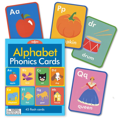 eeBoo Alphabet and Phonics Flash Cards