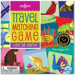 Eeboo Life on Earth Travel Matching Game, toy store, kid store, gift, travel games, fun, eco-friendly, colourful,  eco-friendly toy, vancouver, bc, downtown vancouver, online store, kids online store, safe, educational toys, preschool games, fun games