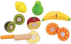 Hape Fresh Fruit, toy store, kid store, gift,  toddler, imaginative, fun, eco-friendly, sustainable, eco-friendly, vancouver, bc, downtown vancouver, online, kids online store, safe, wood toys, Hape, preschoolers, play food, canada, toy food, toy, wood