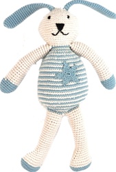 Pebble Organic Crocheted Bunnies, toy store, kids store, gift, toddler, organic cotton, eco-friendly, dolls, eco-friendly toy, vancouver, bc, downtown vancouver, online, kids online store, safe, Peppa, organic, Tino, organic, baby, gift, newborn